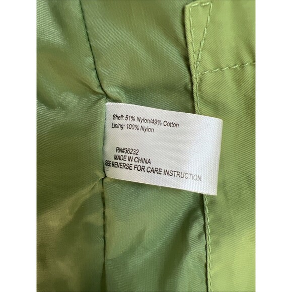 Vintage Gallery Women’s Green Belted Hooded Jacket - Small - Picture 11 of 14